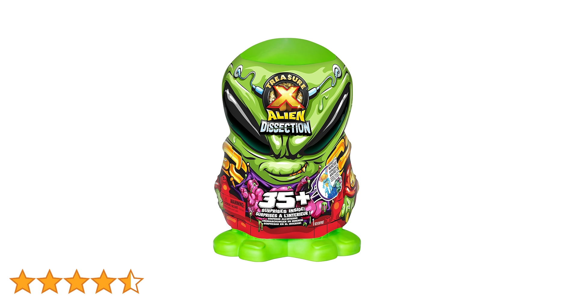 Treasure X Alien Dissection Zestaw do Zabawy, Wielokolorowy, Od 4